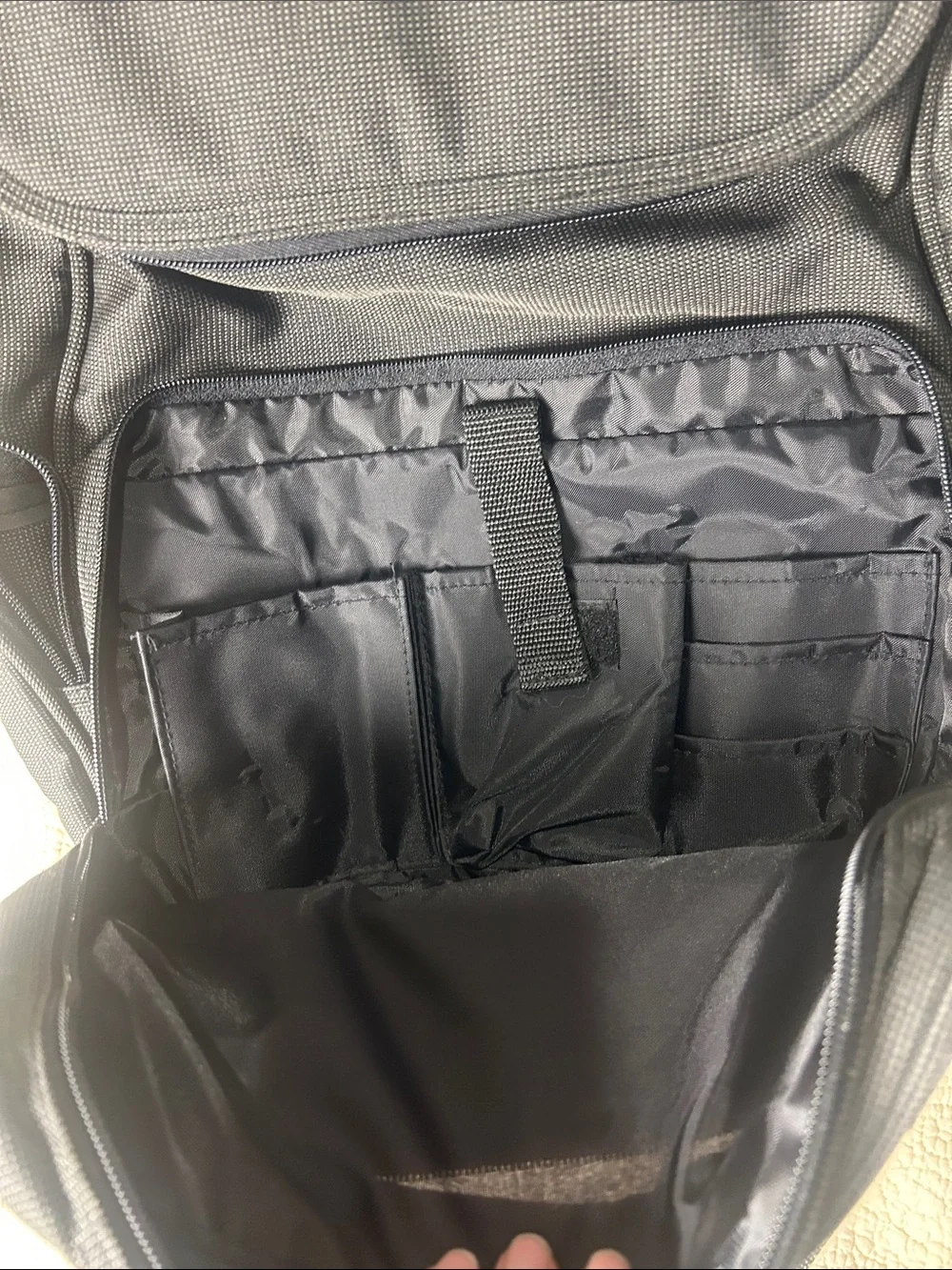 totes Black Everyday Backpack with Multiple Pockets